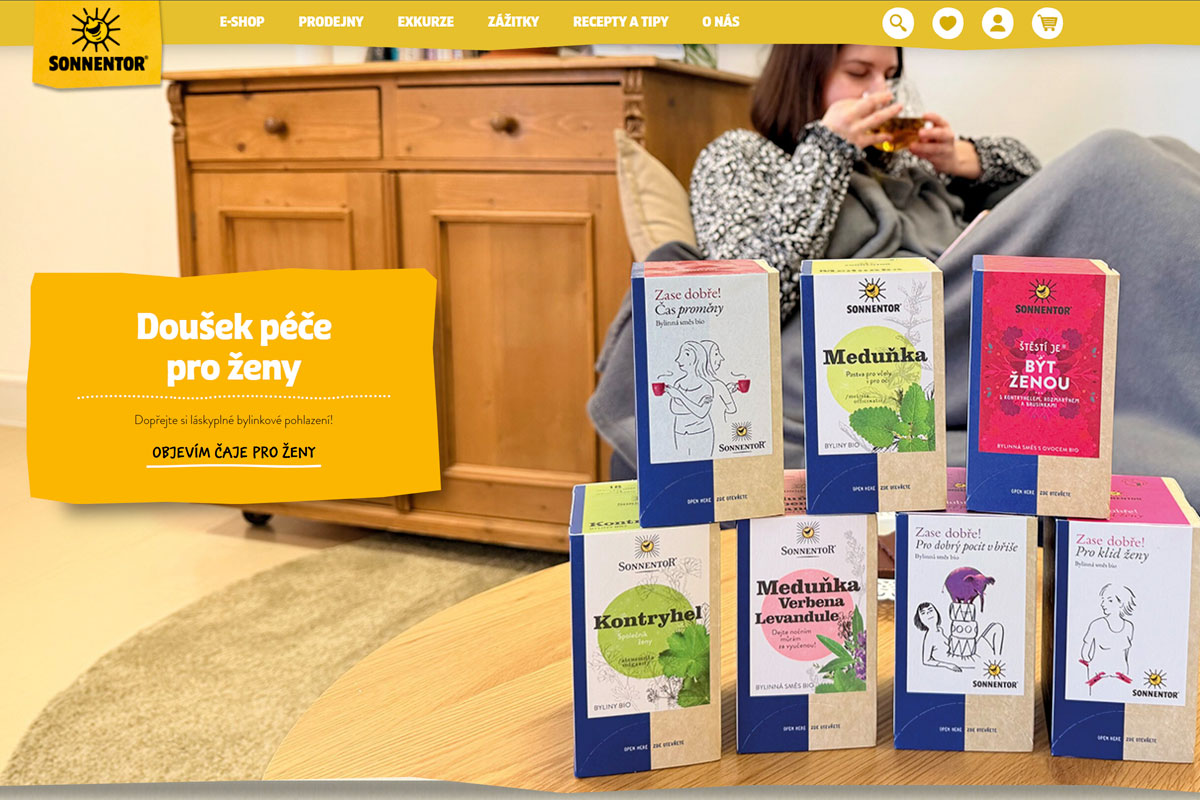 Recenze Sonnentor e-shopu